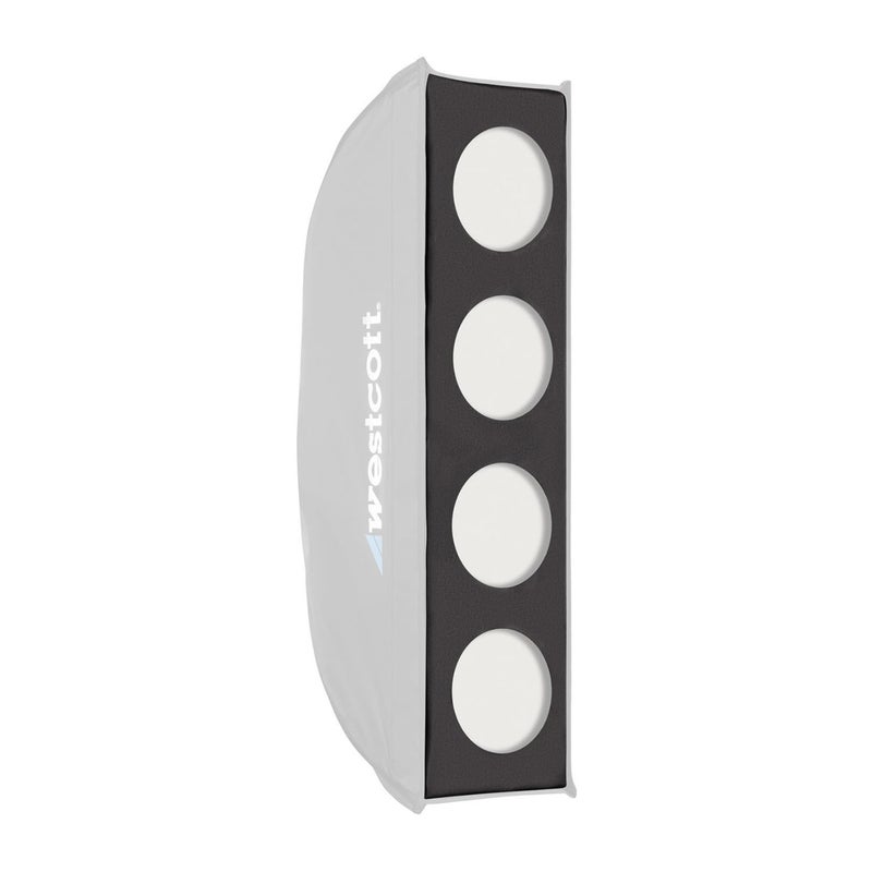 Westcott Pro Light Mods (2-Pack) - Quick Softbox Attachment Simulating Stadium Lights, Stage Lighting Prop, Fashion Lighting for Westcott & 3rd Party Softboxes - 1 x 4 ft (30.4 x 121.9 cm) - Image 4