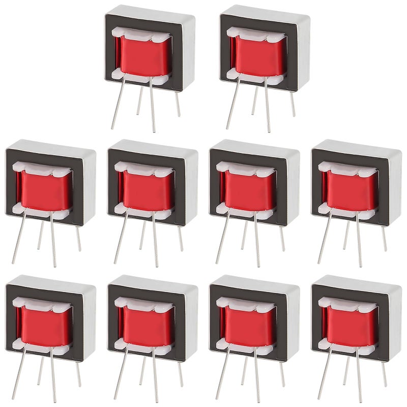 AEDIKO 10pcs EI-14 Audio Transformer High Efficiency Audio Isolation Transformers 1:1 600:600 Ohm for Voltage Amplification and Power Output - Image 1