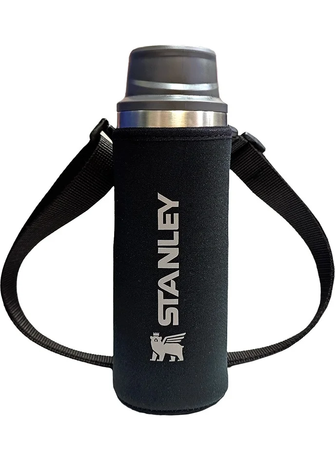ستانلي Neoprene Thermos Case and Shoulder Strap - Quick Flip 0.47 Lt