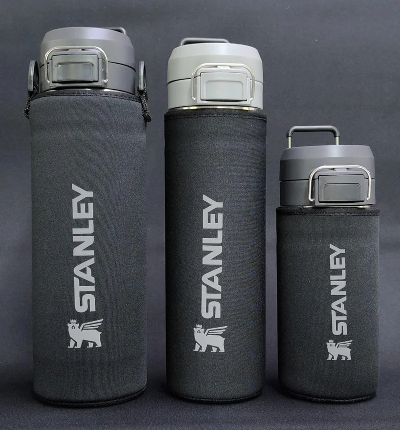 ستانلي Neoprene Thermos Case and Shoulder Strap - Quick Flip 0.47 Lt
