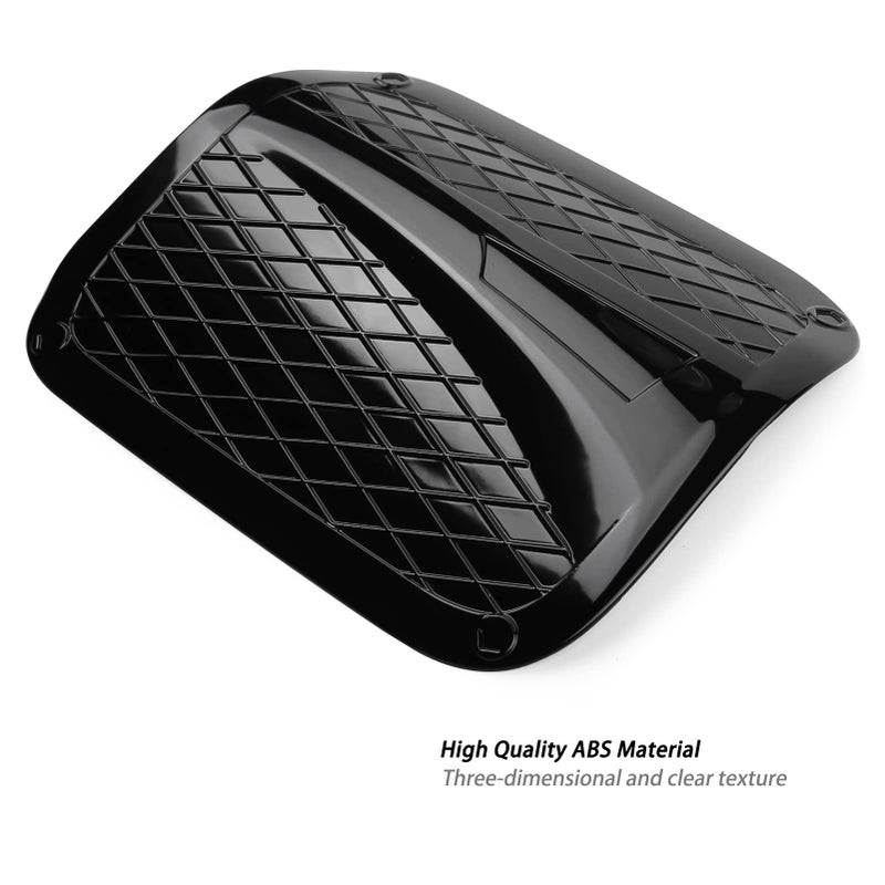 CKE غطاء خزان الوقود الخارجي CKE متوافق مع كامري الجيل الثامن 2024 2023 2022 2021 2020 2019 2018 - أسود لامع - Image 4