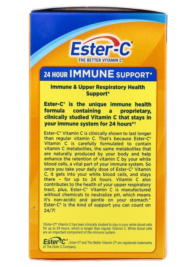 Ester - C 24 Hour Immune Support 1000 mg 90 Vegetarian Coated Tablets - Image 2