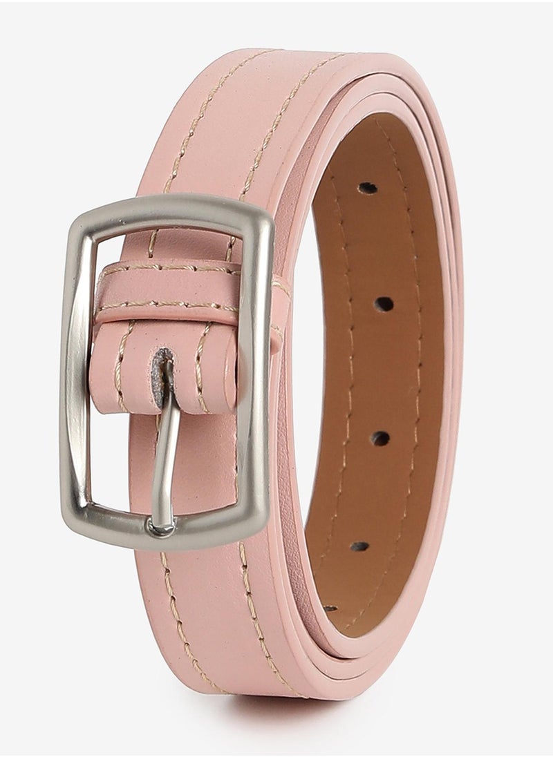 Haute Sauce Pink Solid Waist Belt  - Image 2