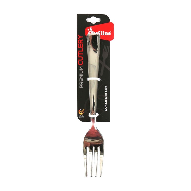 Chefline Stainless Steel Dessert Fork, Set of 6 Pcs