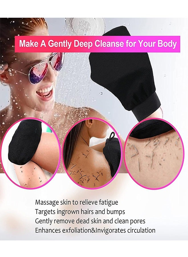 Body Cleaning Bathing Gloves Powerful Decontamination,Time Saving And Labor Saving,Without Damaging The Skin,Easily Exfoliate Making Your Skin Smooth And Clean  - Image 3