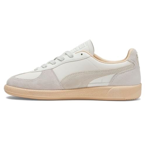 PUMA Women's Palermo Sneakers, Warm White/Alpine Snow/Cashew, 11 - Image 3