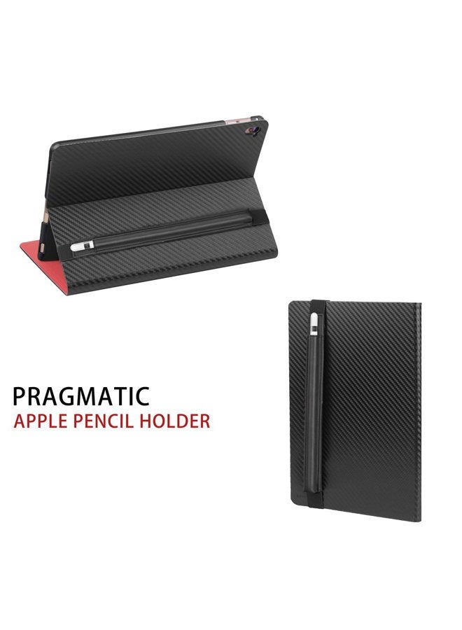 Doormoon Pencil Holder for iPad 2018/ Air/ 9.7 / Pro 9.7/10.5/12.9, Detachable Elastic Apple Pencil 2nd Gen Leather Sleeve Pocket Pouch (Black) - Image 4