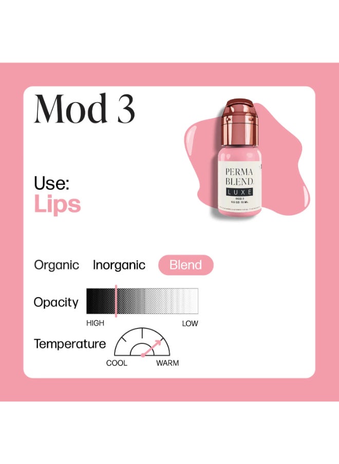 Perma Blend Luxe Lip Pigment – Mod-3 15Ml Vegan Pmu Pigment Lxcm31/2-S  - Image 2