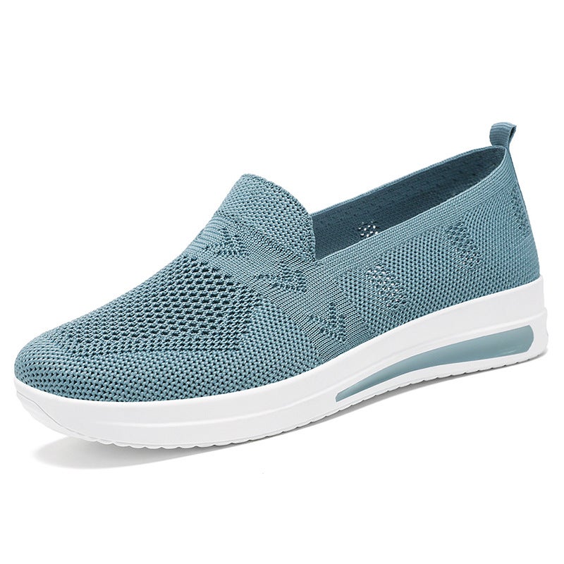 Elderly Women'S Shoes, Summer Mom'S Shoes, Middle-Aged And Elderly Sports Shoes, One-Legged Breathable Mesh Shoes, Women'S Non-Slip Walking Shoes For The Elderly - Image 1