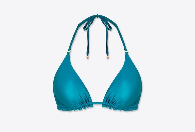 ملابس سباحة اي بي واي Zara niagara triangle lustrous top