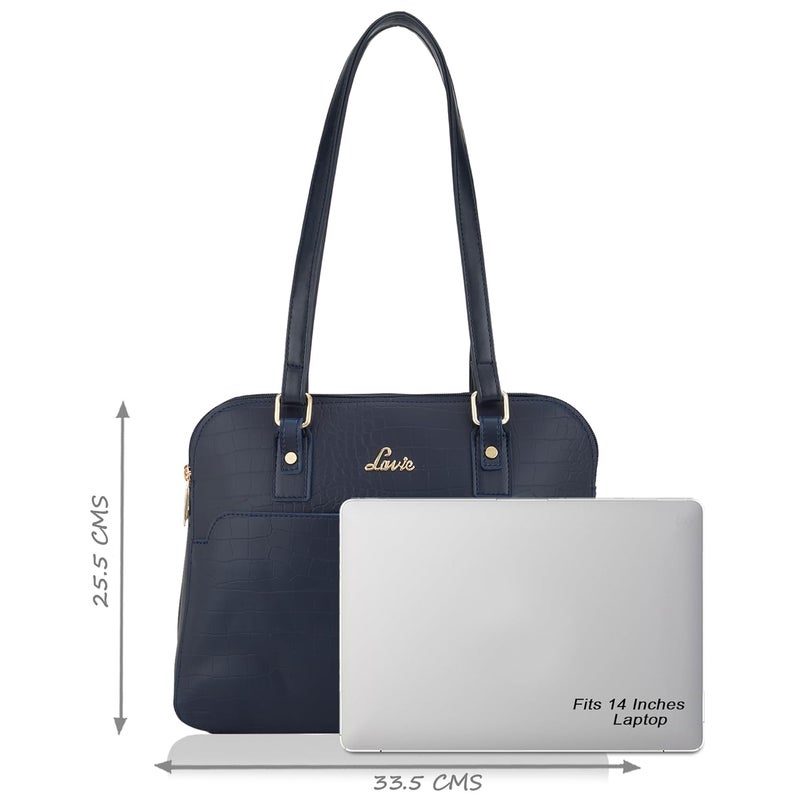 Lavie Women's Croc Mobox Satchel Bag | Ladies Purse Handbag - Image 4