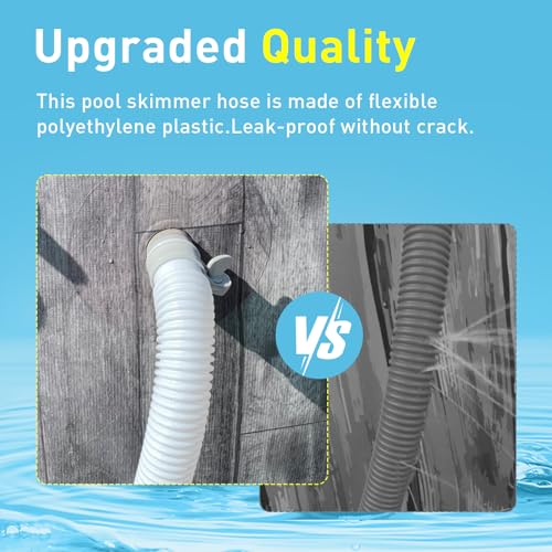 PROSOCOOL 1.5 inch x 3ft Pool Skimmer Hose Replacement for Intex Above Ground Pool Skimmer Pump Transfer Hose Part # 10531 25016 - Image 4