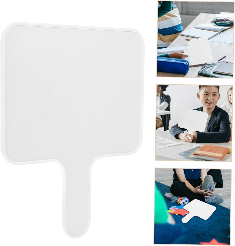 Long term use design jojofuny Handheld Answer Board Dry Erase Paddle Whiteboard Classroom Whiteboards for Students Reusable Answer Paddle Budget friendly premium quality Low dust buildup Market multi-use trusted quality Suburban residential ship Budget friendly trendy design Reliable local delivery service Ready post purchase fulfill Modern color selections Small apartment fit Transparent body One piece build Diverse use resistant crafted quality Cross part assemble fit Regional distribution available Low wear optimized build Globally engineered build Easy clean surface Detachable clean Big & small space compatible All-season available stock Long use oriented quality Shop & home all-space compatible Hanging space save General standard crafted - Image 5