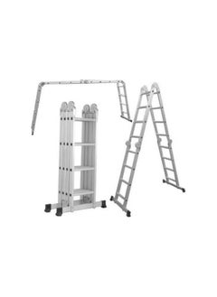 TOTAL Total Multi Purpose Aluminum Ladder 4*3 steps THLAD04431  - Image 1