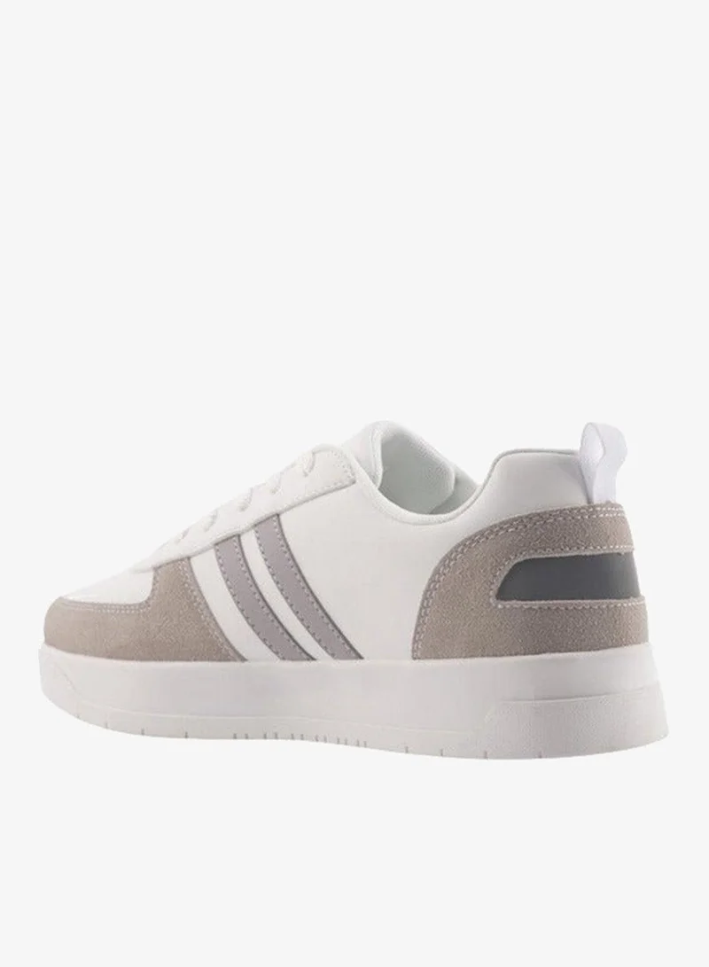 Lumberjack  Men's Panelled Lace-Up Sneakers for Men | Best Price UAE