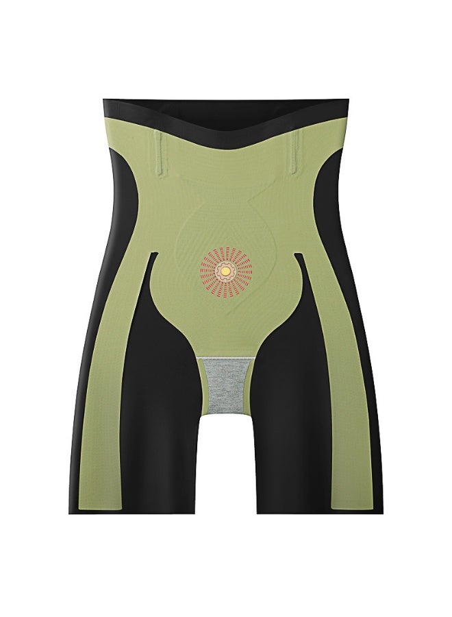 KUYING High Waisted Anti Glare Postpartum Waist Cinching And Hip Lifting Safety Pants For Body Shaping Set Of 2 - Image 5