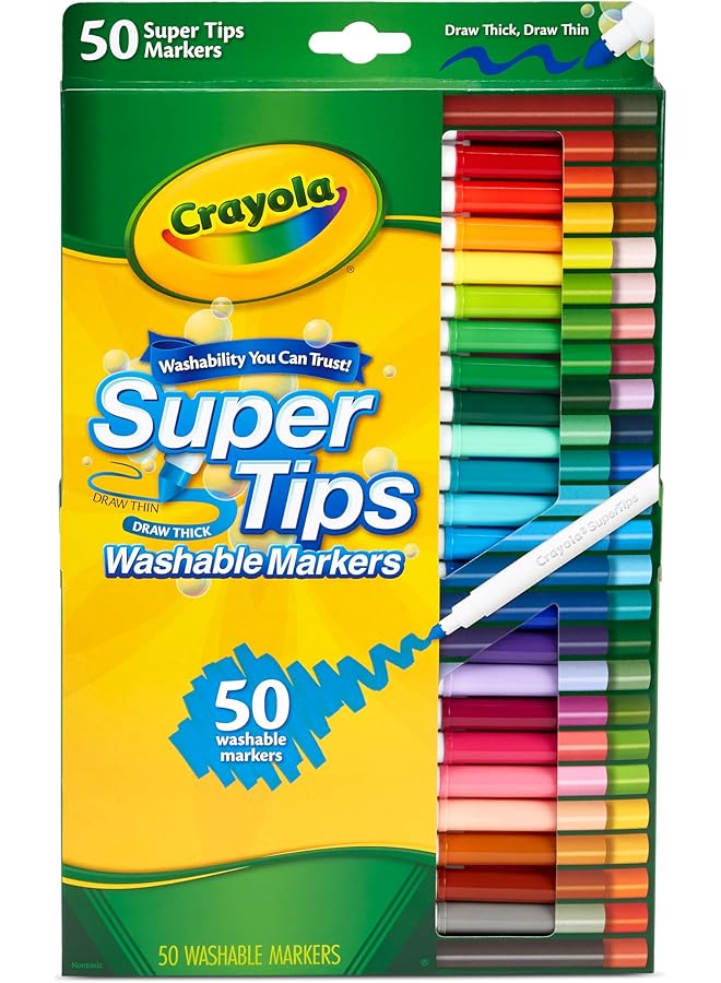 Crayola 50 Pennarelli Superp - Image 1