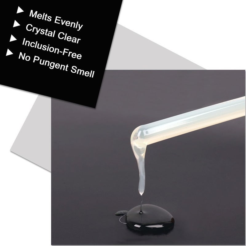 RJV Global HOT MELT 7mm Transparent Glue Sticks for Mini Glue Gun Pack of 25 Length 8 inchfor DIY and Craft Work - Image 4