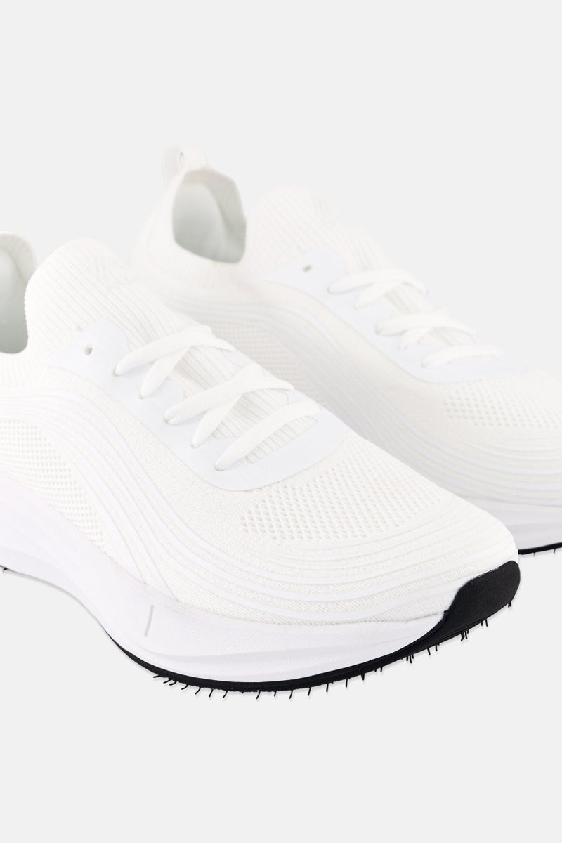 RBX Men Lace Up Outdoor Shoes, White - Image 3