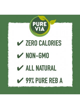 PURE VIA Stevia Sweetener Packets, Sugar Substitute, Natural Sweetener, No Erythritol, Zero Calorie Natural Sweetener Packets, 40 Count (Pack of 12) - pzsku/Z20595C5675562EA33D17Z/45/_/1731078005/9b2f8849-e06d-495e-8d15-e6ef845090b5
