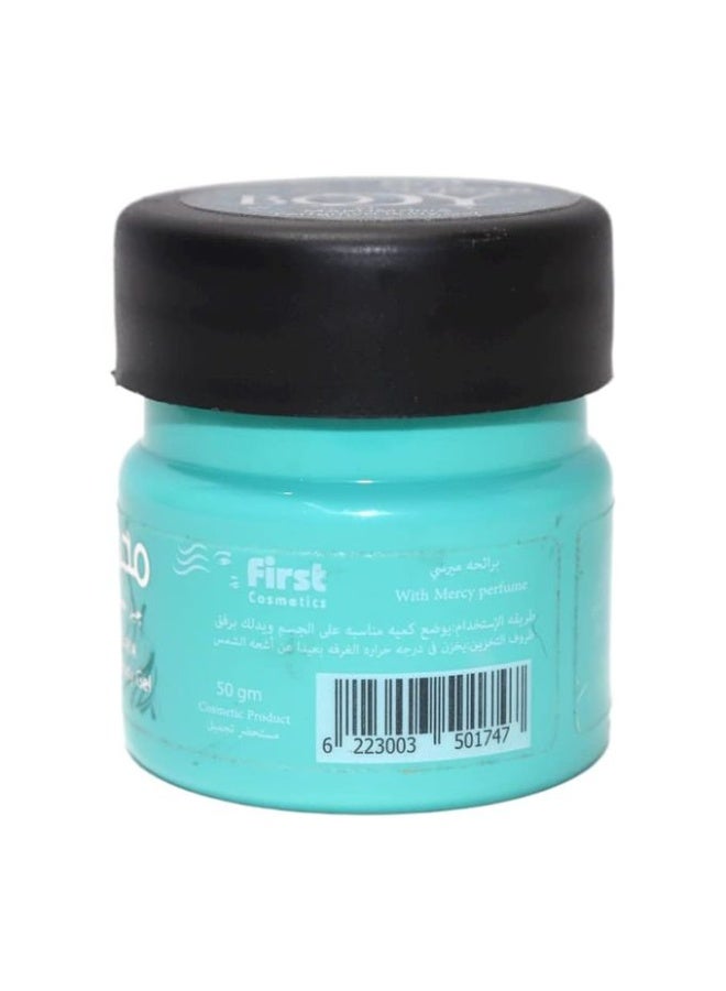 First Cosmetics Body Way Makhmaria - Perfumed Body Gel With Mercy Perfume - 50GM - Image 2