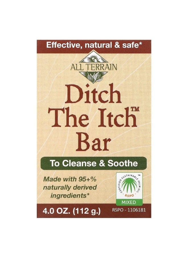 All Terrain All Terrain, Ditch The Itch Bar Soap, 4 oz (112 g)  - Image 1