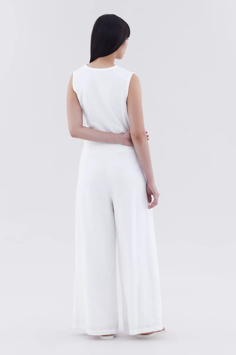 The Editor's Market Portia High-Rise Double Pleat Pants