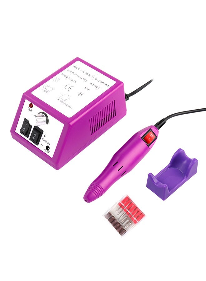 NIBEMINENT Electric Nail Drill Kit Pink