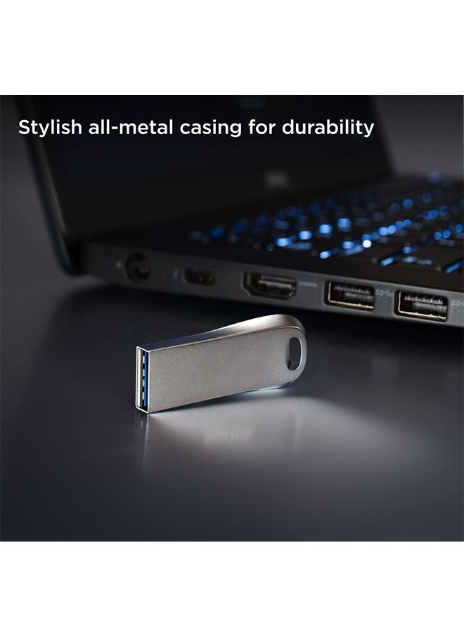Generic 128GB USB 3.1 Gen 1 Flash Drive, Ultra Luxe High-Speed Metal USB Stick, Portable Data Storage Device – Black  - Image 2