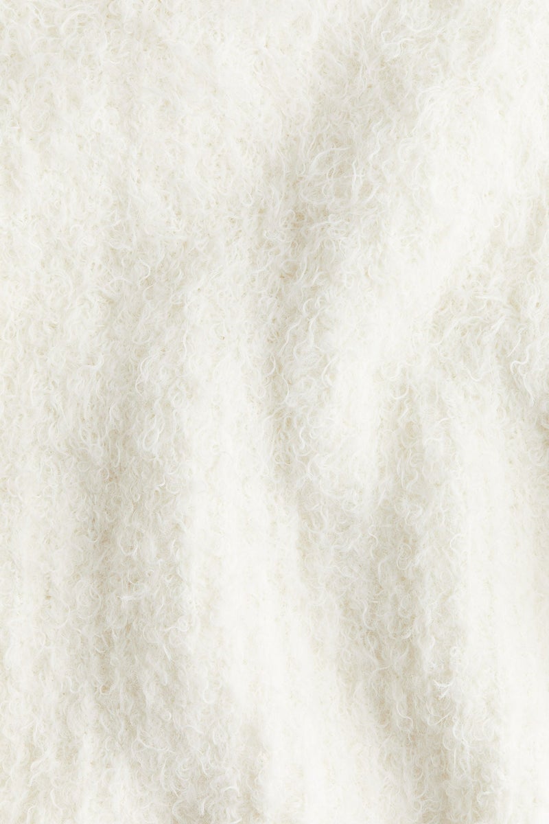 H&M Shoulder-Pad Fluffy-Knit Jumper - Image 2