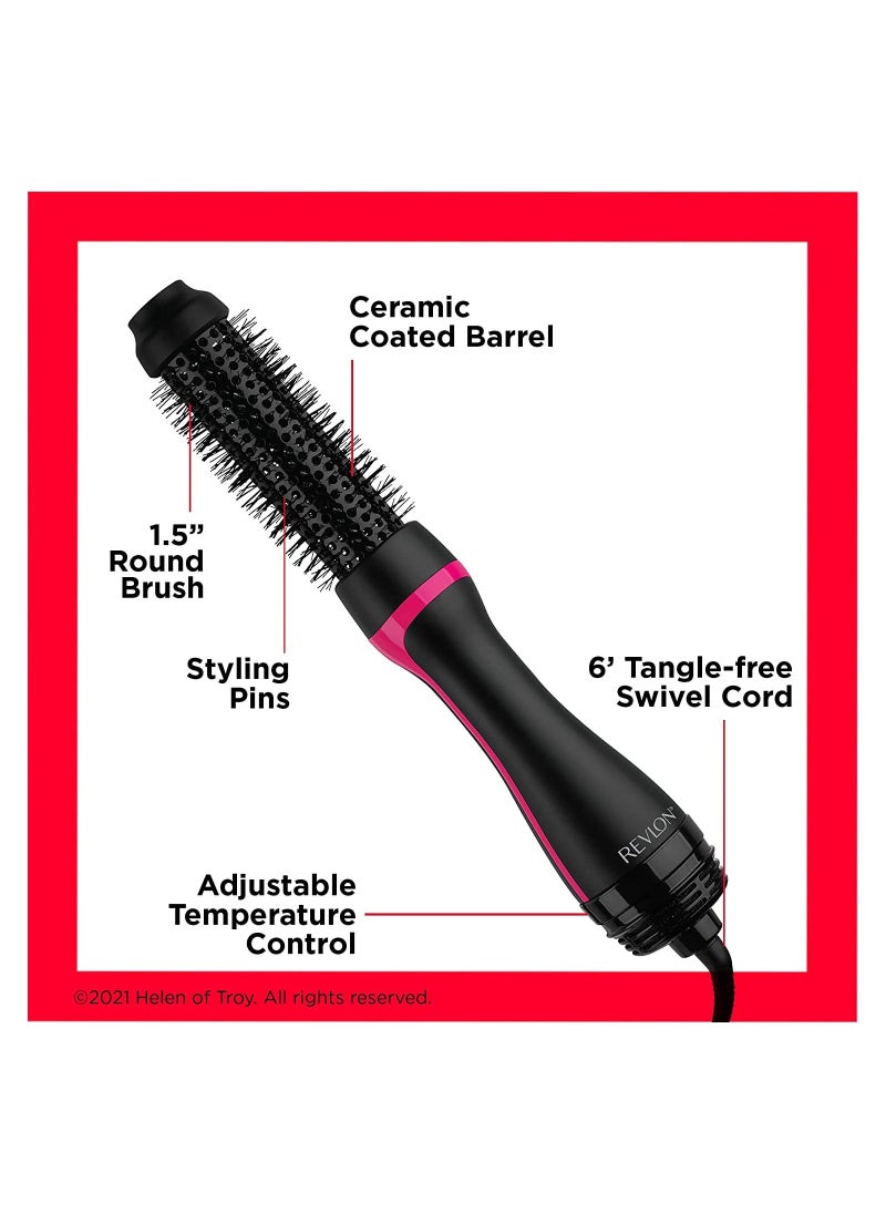 Revlon - RVDR5292 One-Step Style Booster 38 mm Round Brush Dryer and Style - Image 1