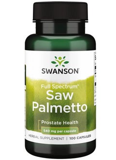 Saw Palmetto Male Prostate Health Support 540 mg per capsule 100 Capsules