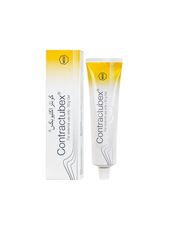 CONTRACTUBEX GEL 50gm - for old and new scar treatment