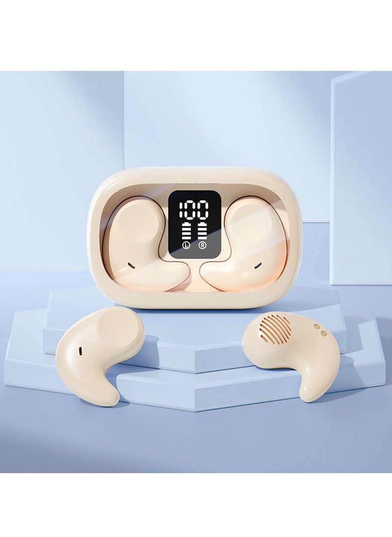 Generic - Sleep Bluetooth Earphones – Specially Designed for Side Sleeping, High-Quality TWS In-Ear Mini Earbuds. Air Conduction Wireless Bluetooth Headphones with Open-Ear Design for Comfortable, Pain-Free Long Wear During Sleep. 2025 New Invisible and Compact Model for Men and Women. - Image 1