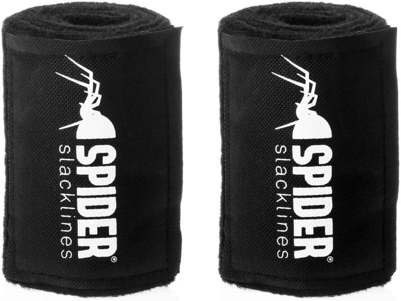 Spider Slacklines - Slackline Trick Line Kit for Jumping, Walking, and Freestyle - Contains a Ratchet, a 82 ft Line, Two Shaft Protectors, and a Sling Bag - Complete Set 82 ft Length - Image 3
