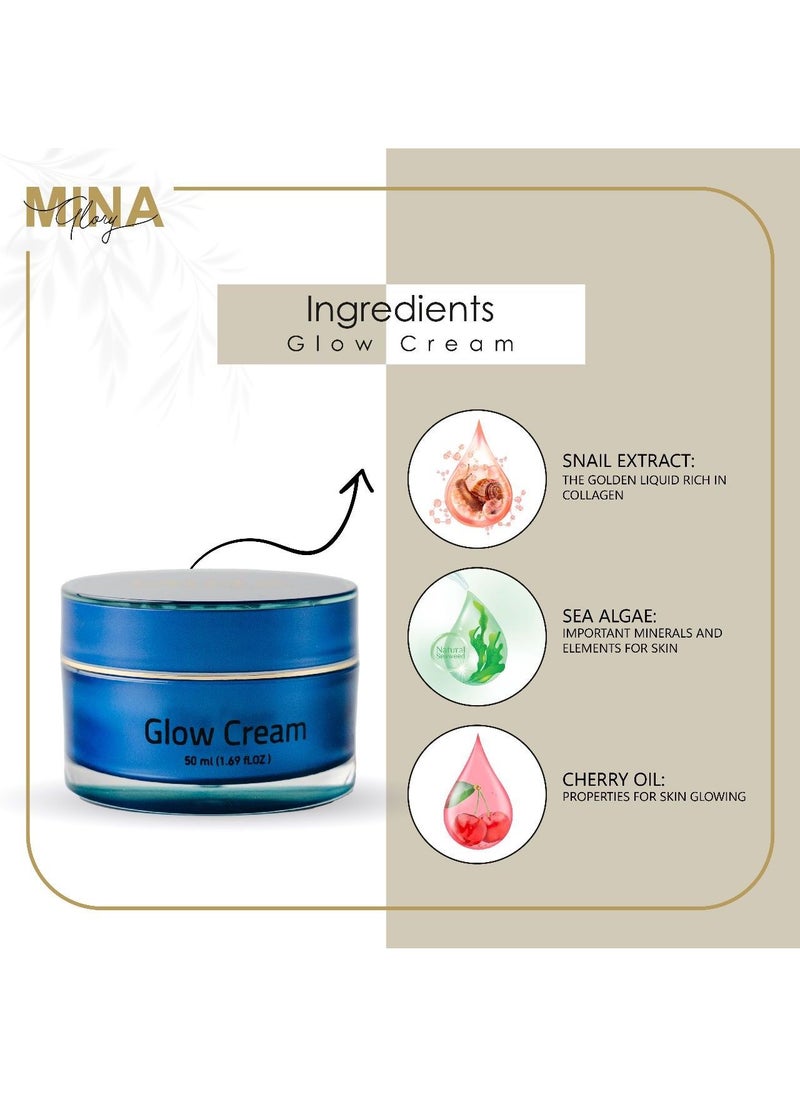 MINA Glory - Mina Glory Glow Cream 50ml - Image 1