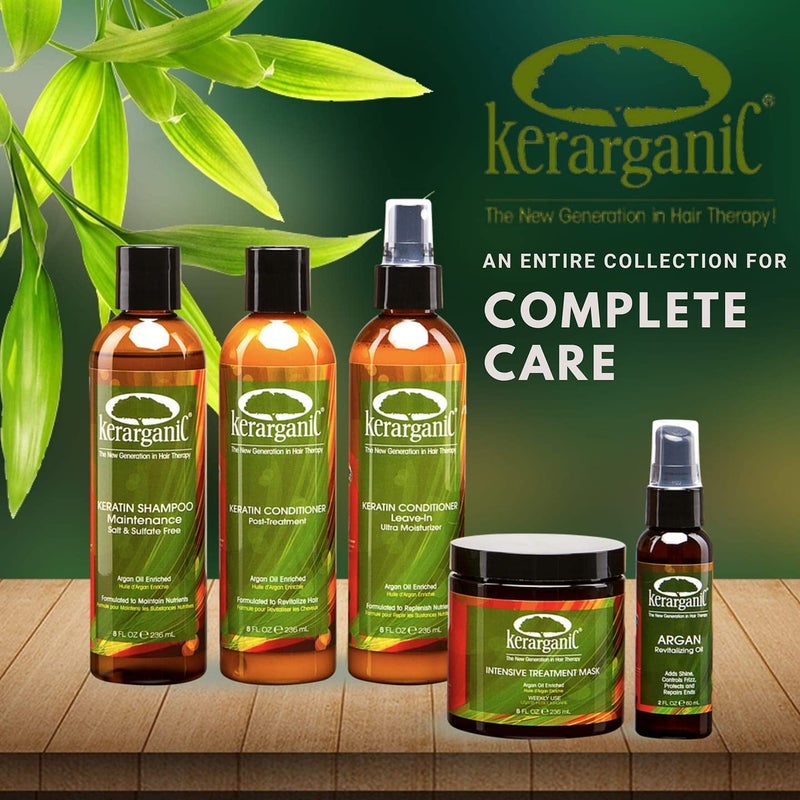 kerarganic كيرارغانيك - مجموعة صيانة الكيراتين 8 أونصات - Image 5