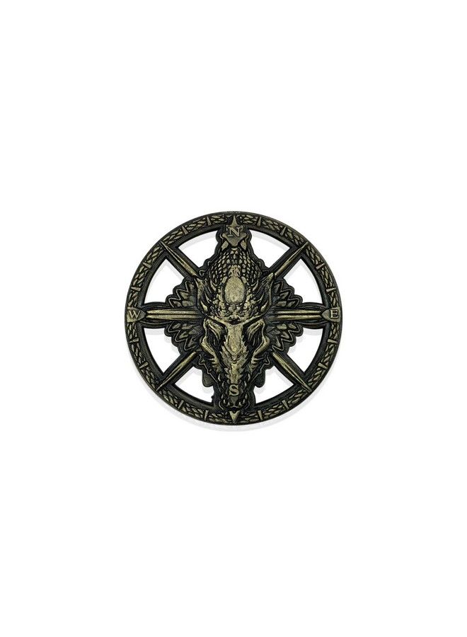 Norse Foundry Metal Dragon Compass 45Mm Rpg Adventure Compass - Image 3