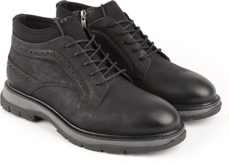 Libero 1341 Men's Nubuck Boots Black - Image 2