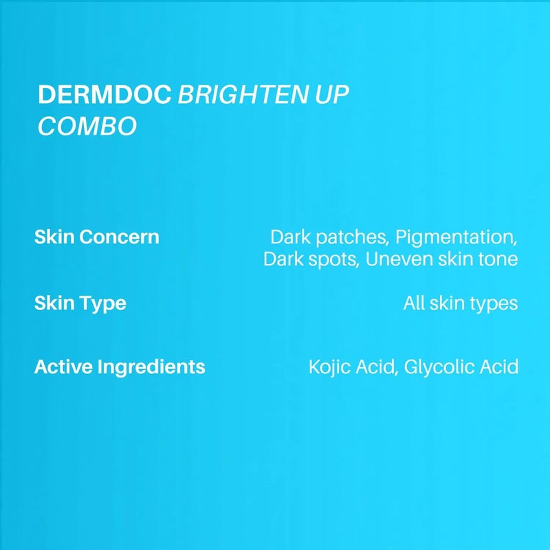 DermDoc مجموعة ديرم دوك لتفتيح البشرة 2 كريم ليلي بحمض الكوجيك مع النياسيناميد 25 جرام 5 بخاخ تفتيح تحت الإبط بحمض الجليكوليك 100 مل لمنع حب الشباب - Image 4