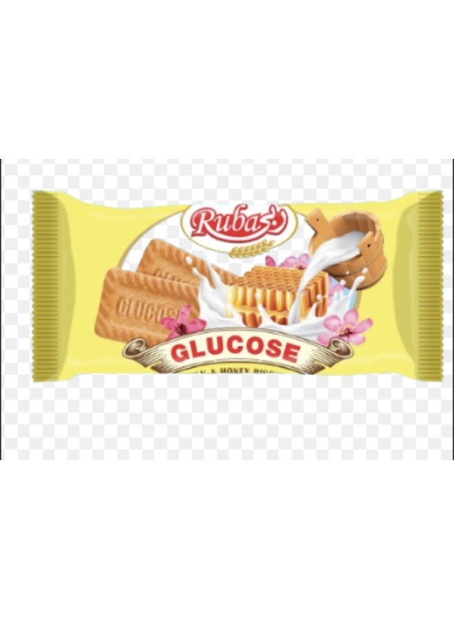 Ruba بسكويت روبا بالعسل والحليب، 45 غرام × 12 - Image 1
