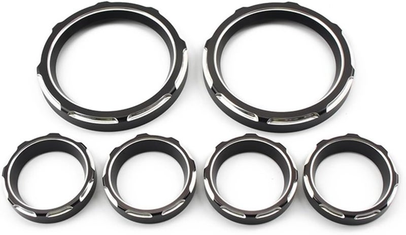 Vuzmode Motorcycle Speedometer Gauge Bezel Cover Kit - Image 1