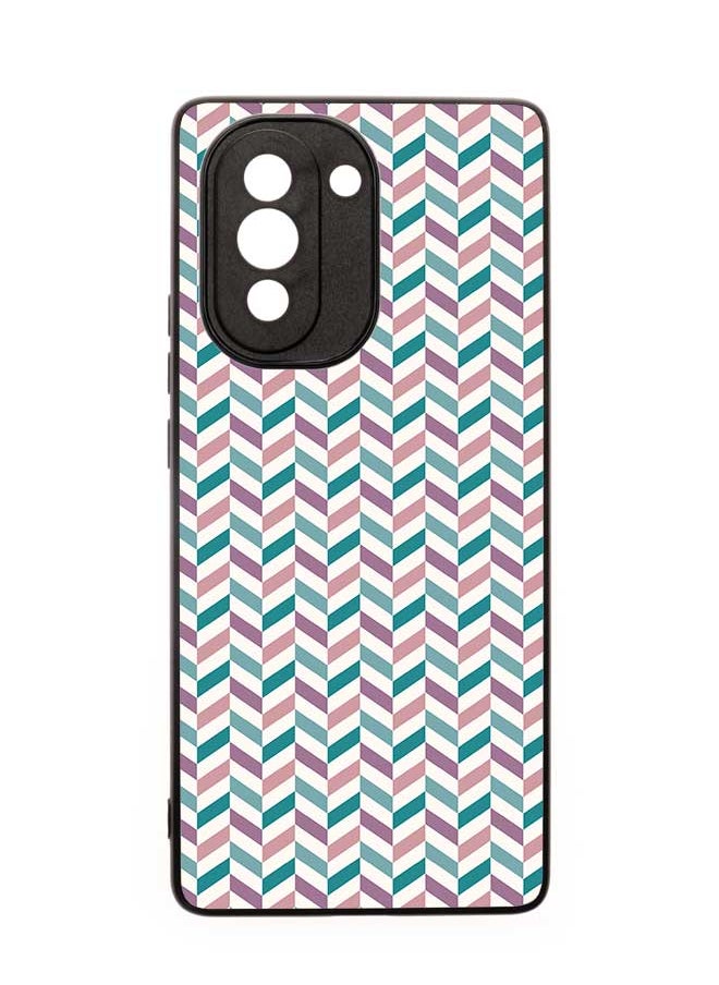 Okteq - TPU Protection and Hybrid Rigid Clear Back Cover Case Small Mix Patterns for Huawei nova 10 - Image 1