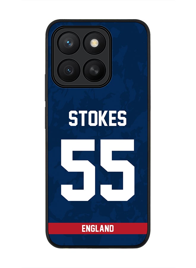 Stylizedd For Honor X8c Case,Slim fit Camera Protection, Shockproof Thin Phone cover  - England Ben Stokes, Jersey No 55