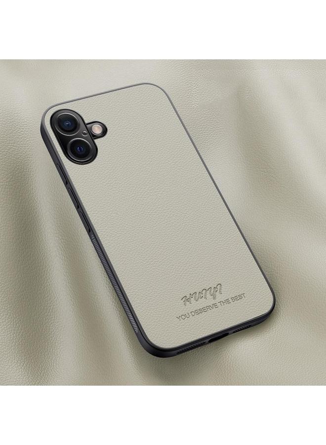 S-TOP Case For iPhone 16 Plus HUIYI Leather Magnetic Phone Case - Image 1