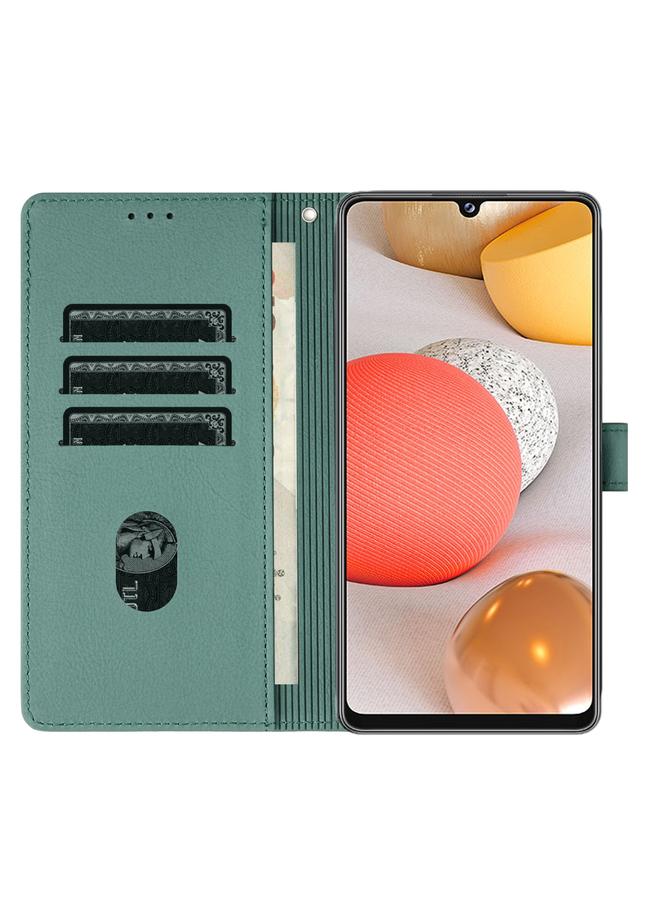 S-TOP Case For Samsung Galaxy A42 5G Cartoon Elephant Embossed Leather Phone Case - Image 5