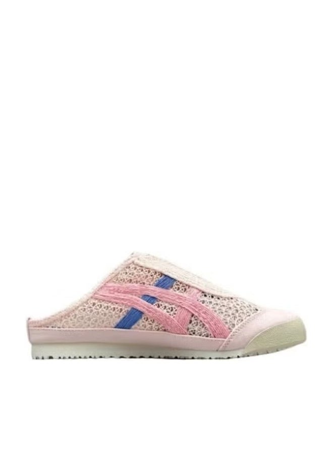 Onitsuka Tiger MEXICO 66 SABOT Summer Casual Slide Sandals - Pink/Light Blue - Image 1