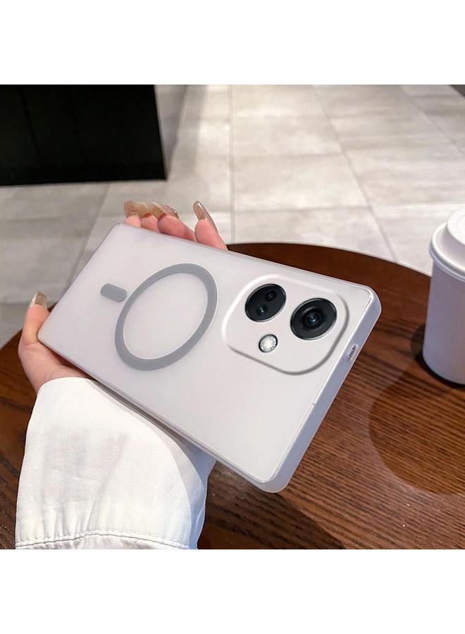 اس-توب جراب لهاتف OnePlus Nord CE3 Fine Hole Ice Fog MagSafe PC Phone - Image 1