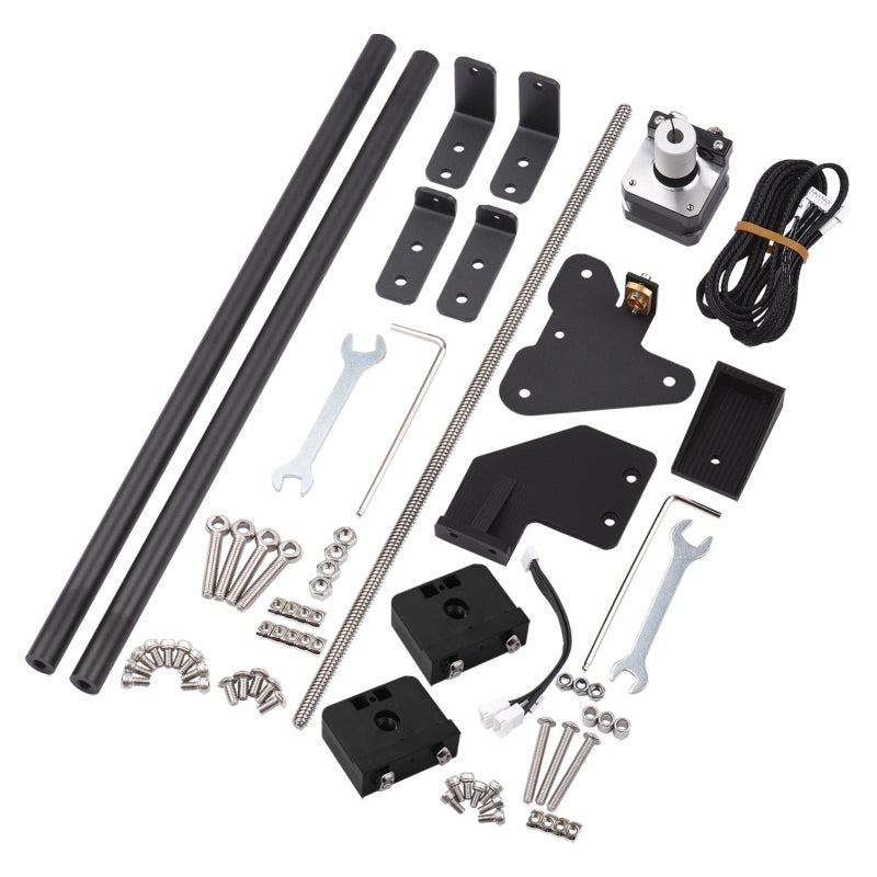 Dual Z Axis Upgrade Kit: Premium Aluminum Stainless Steel Pull Rod - High Stability Enhanced Printing Accuracy 3D Printer Accessories for Creality Compatible 3D Printers - Image 1