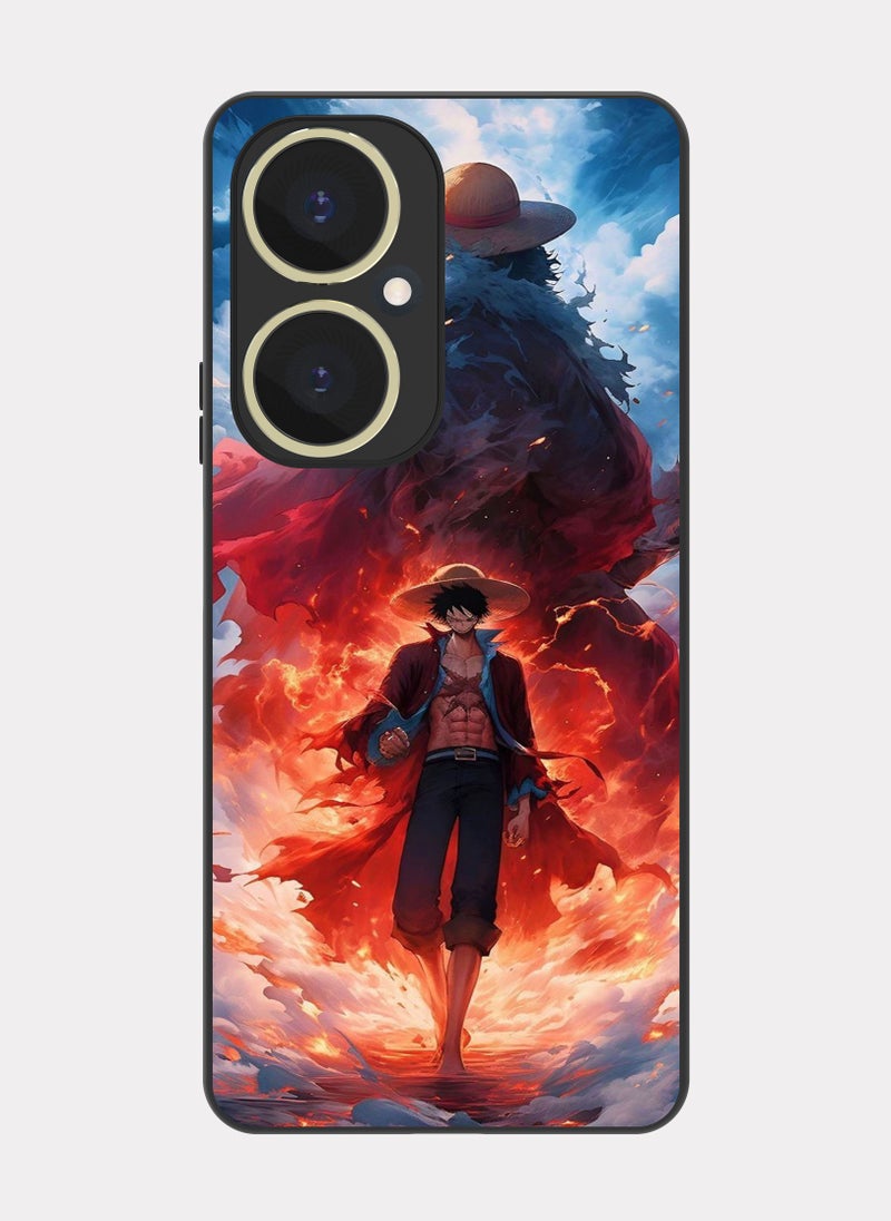 بكسلات كفر هواوي نوفا 11 أي ون بيس مونكي دي لوفي برتقالي - Image 1